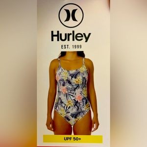 Hurley Women’s one Piece Swimsuit with UPF 50+
